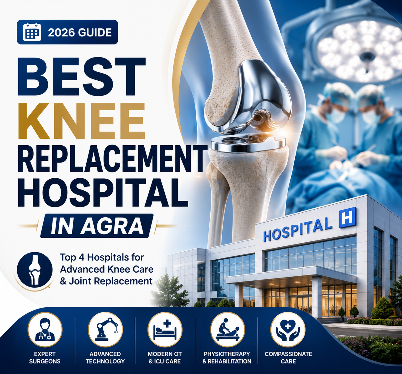 Best Knee Replacement Hospital in Agra